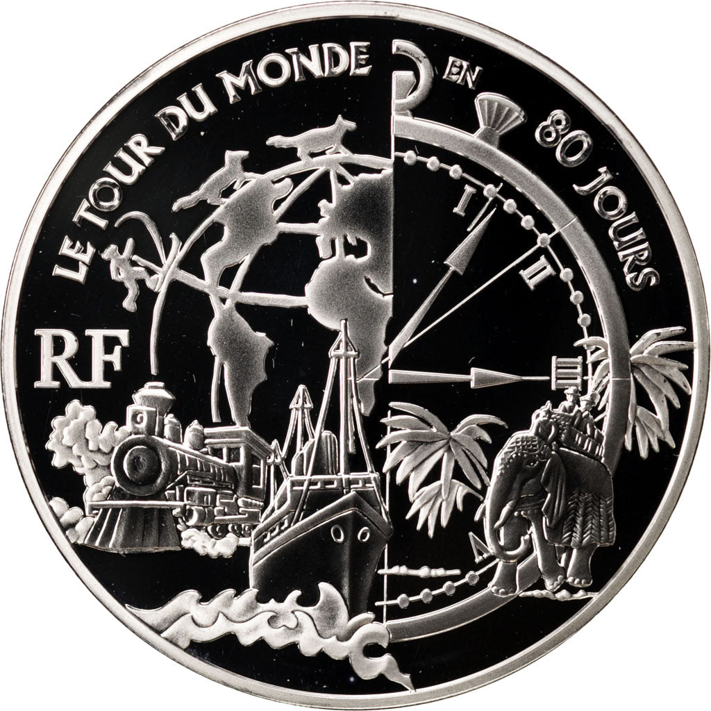 France, 1,5 Euro, 2005, MS(65-70), Silver, 22.20