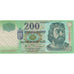 Nota, Hungria, 200 Forint, 2007, 2007, KM:187g, EF(40-45)