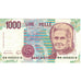 Banknot, Włochy, 1000 Lire, D.1990, KM:114c, AU(50-53)