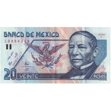 Banknote, Mexico, 20 Pesos, 1994, 1994-05-06, KM:106a, AU(55-58)