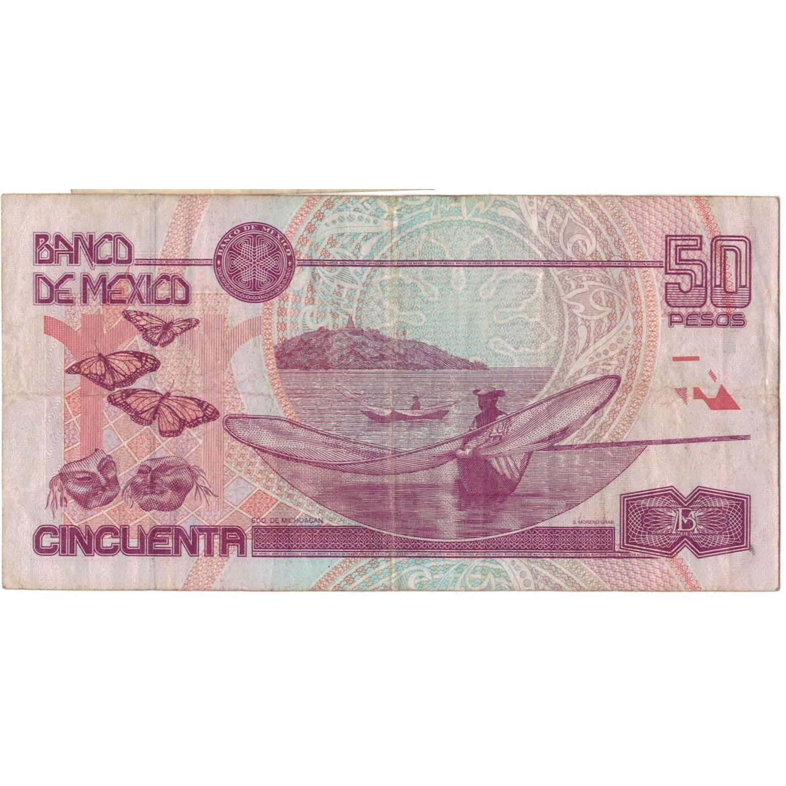 Banknote, Mexico, 50 Pesos, 1994, 1994-05-06, KM:107a, VF(20-25)