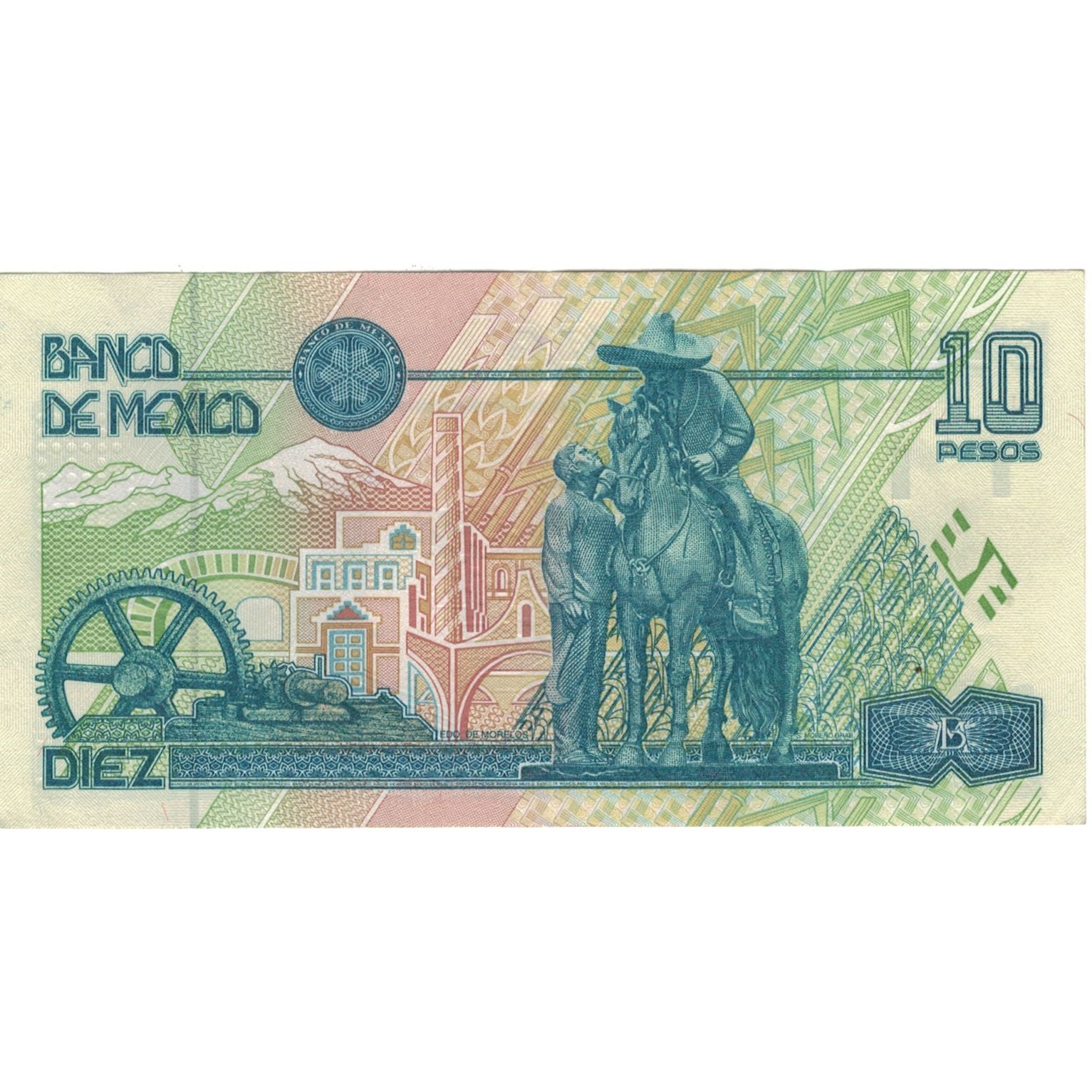Banknote, Mexico, 10 Pesos, 1994, 1994-05-06, KM:105a, EF(40-45)