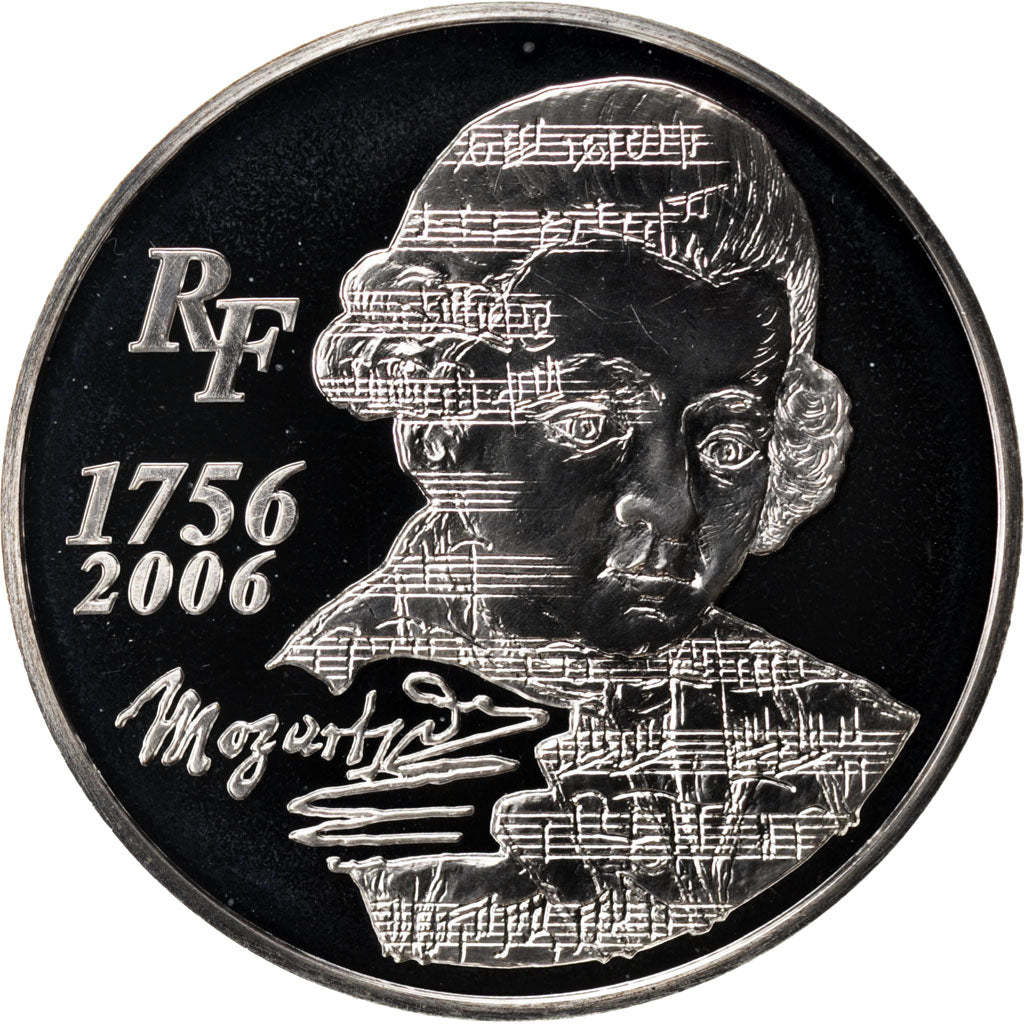 France, 1/4 Euro, 2006, MS(65-70), Silver, 22.20