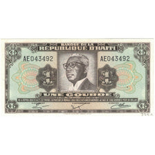 Banknote, Haiti, 1 Gourde, 1968, KM:196a, UNC(65-70)