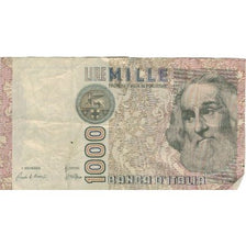 Nota, Itália, 1000 Lire, 1982-1983, 1982-01-06, KM:109b, G(4-6)