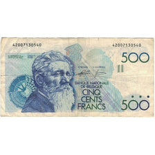Banconote, Belgio, 500 Francs, 1980, KM:141a, MB