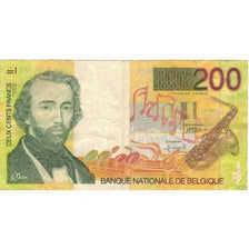 Geldschein, Belgien, 200 Francs, Undated (1995), KM:148, SS