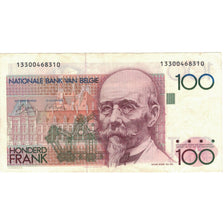 Geldschein, Belgien, 100 Francs, Undated (1982-94), KM:142a, SS+