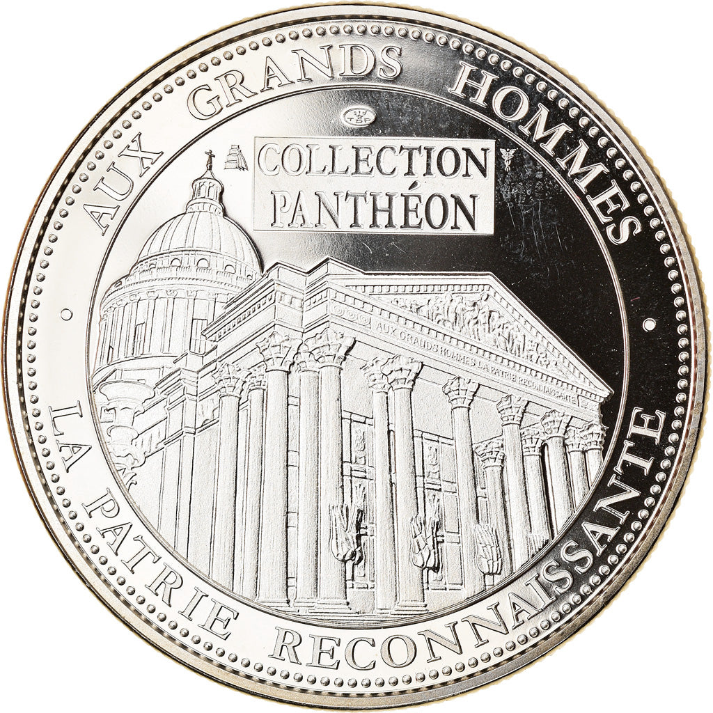 France, Médaille, Collection Panthéon, Jean-Jacques Rousseau, Philosophie