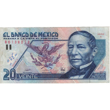 Banconote, Messico, 20 Nuevos Pesos, 1992, 1992-12-10, KM:96, MB