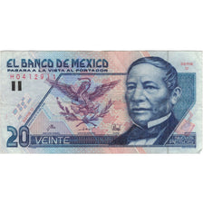 Banconote, Messico, 20 Nuevos Pesos, 1992, 1992-12-10, KM:96, MB