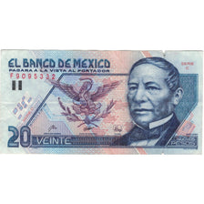 Banknote, Mexico, 20 Nuevos Pesos, 1992, 1992-12-10, KM:96, VF(20-25)