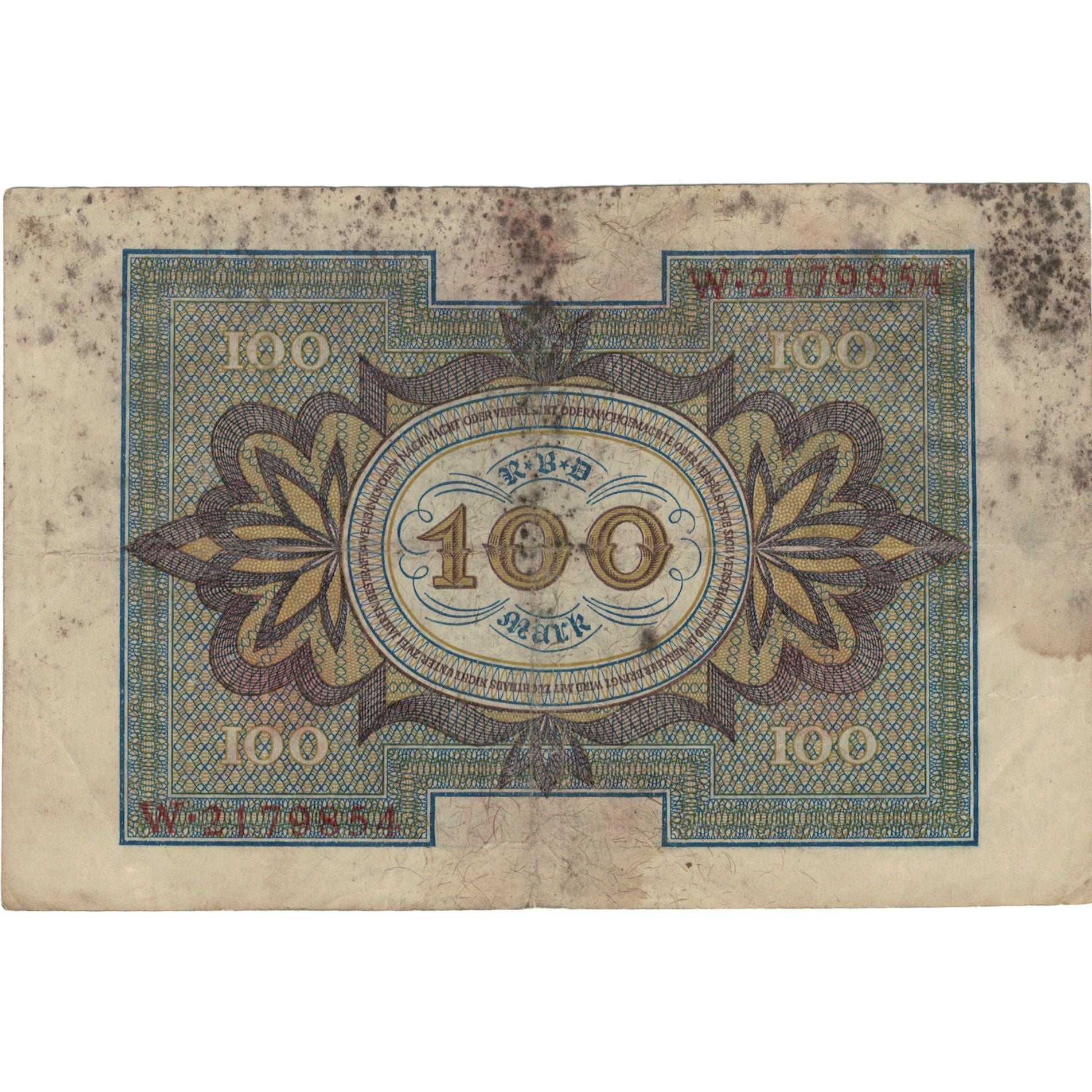 Geldschein, Deutschland, 100 Mark, 1920-11-01, KM:69b, SGE+
