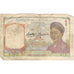 Banconote, INDOCINA FRANCESE, 1 Piastre, undated 1932, KM:54a, MB