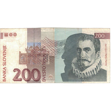 Banconote, Slovenia, 200 Tolarjev, 1992, 1992-01-15, KM:15a, BB