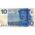 Banknote, Netherlands, 10 Gulden, 1968, KM:91b, VF(20-25)