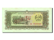 Banconote, Laos, 10 Kip, 1979, FDS