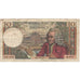 France, 10 Francs, Voltaire, 1971, 98103M.655, VG(8-10), Fayette:62.48, KM:147c