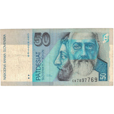 Geldschein, Slowakei, 50 Korun, 1999, 1999-07-01, KM:21c, S+