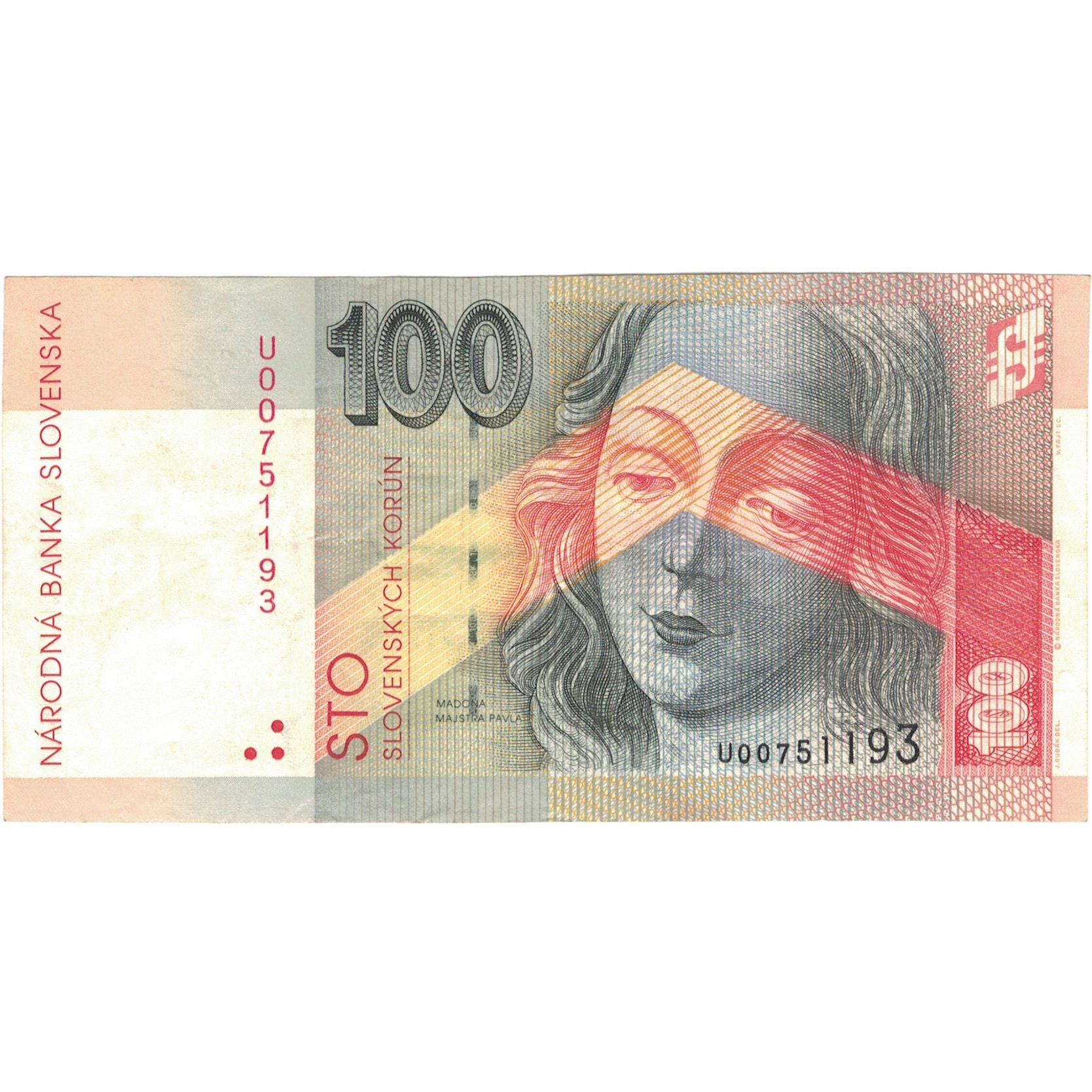 Geldschein, Slowakei, 100 Korun, 2001, 2001-10-10, KM:25c, SS+