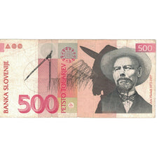 Geldschein, Slowenien, 500 (Tolarjev), 1992, 1992-01-15, KM:8b, SS