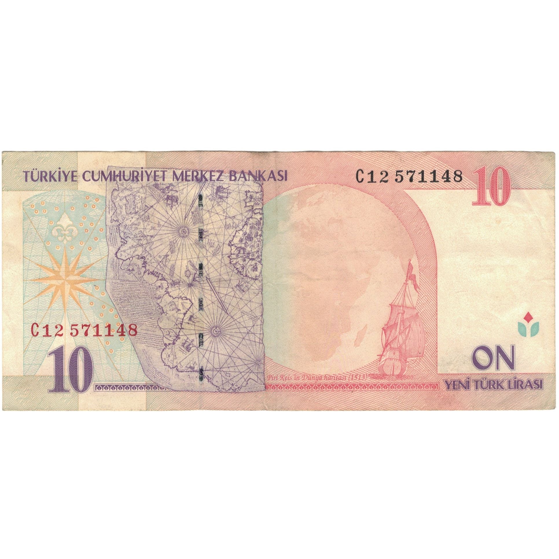 Banconote, Turchia, 10 Lira, 1970, 1970-01-14, KM:147a, BB