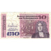 Nota, Irlanda - República, 10 Pounds, 1988, 1988-02-01, KM:72c, EF(40-45)