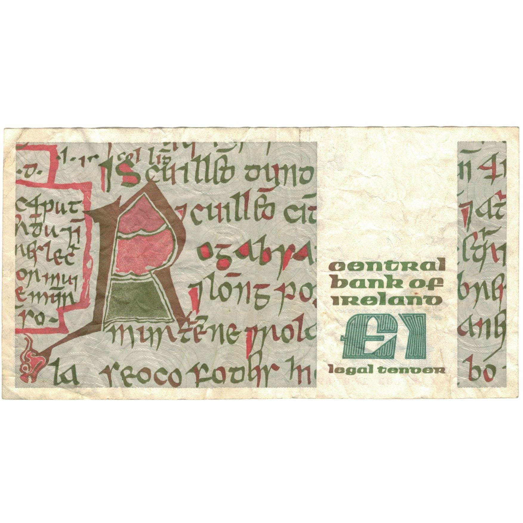 Banknote, Ireland - Republic, 1 Pound, 1986, 1986-02-19, KM:70c, VF(20-25)