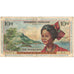 Banconote, Antille francesi, 10 Nouveaux Francs, KM:5a, MB+