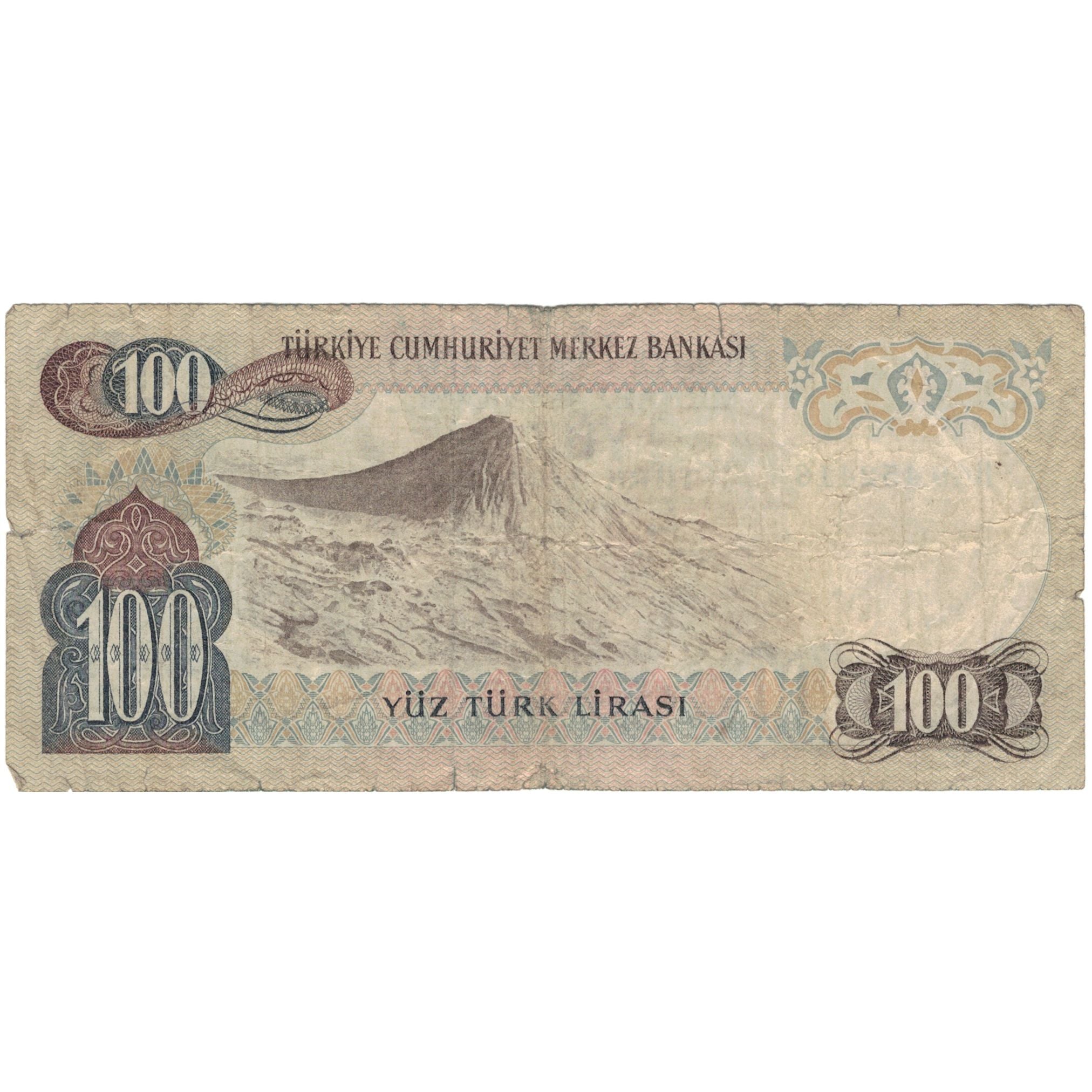 Geldschein, Türkei, 100 Lira, 1970, 1970-10-14, KM:189a, SGE+