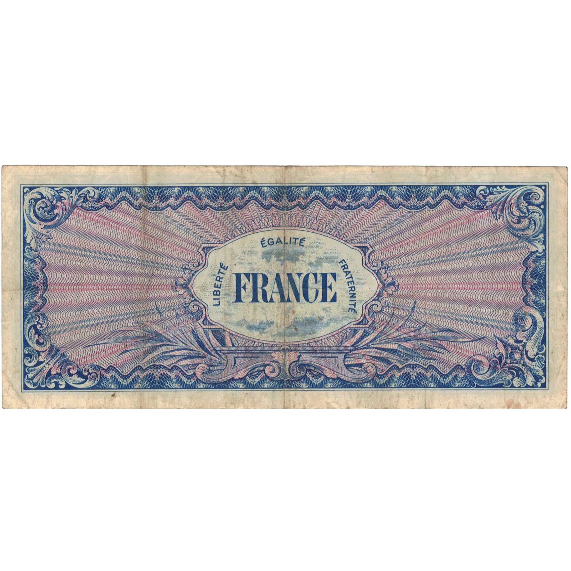 Francia, 100 Francs, 1945 Verso France, 1944, 07939525, BC, Fayette:VF25.1