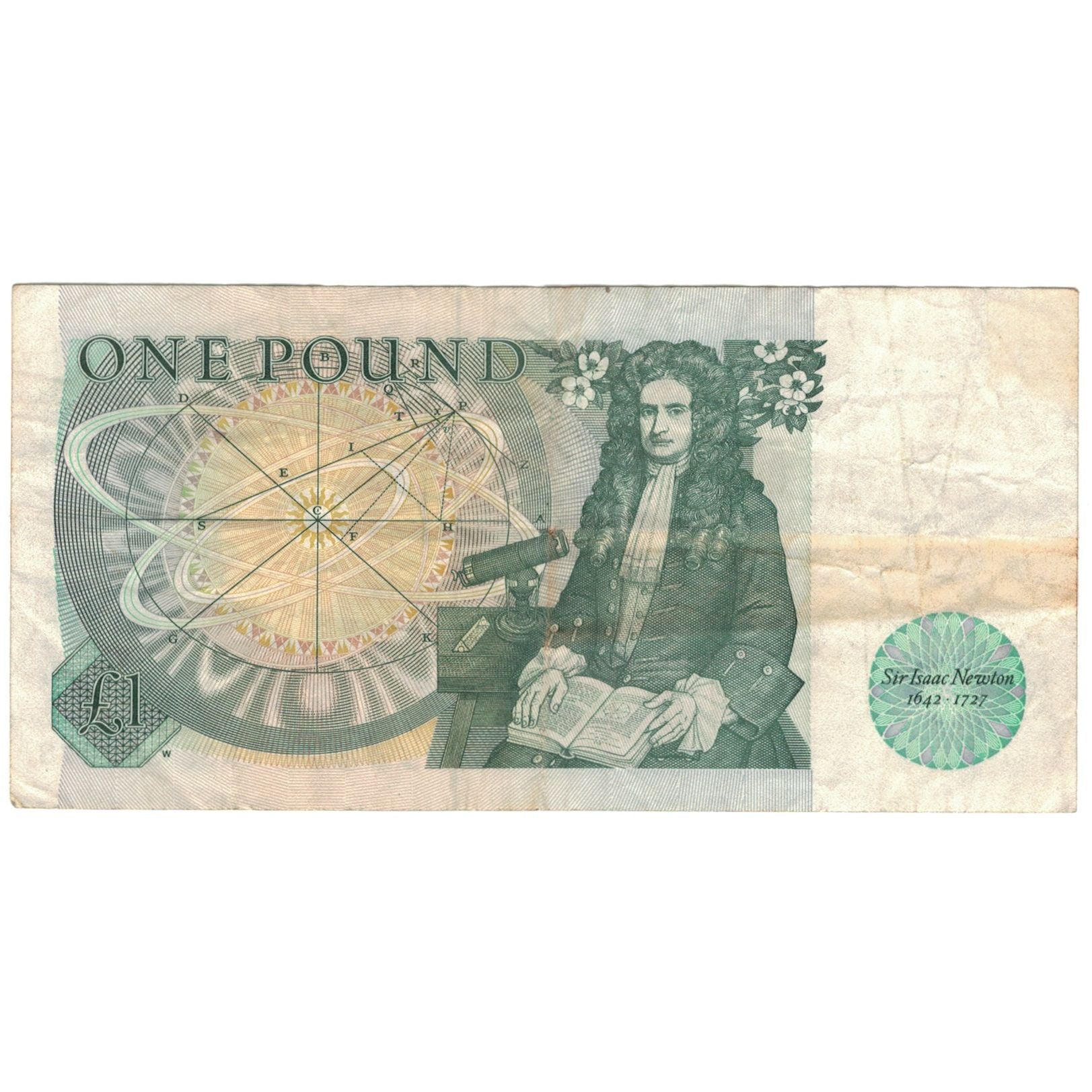 Banknote, Great Britain, 1 Pound, Undated (1978-84), KM:377b, VF(30-35)