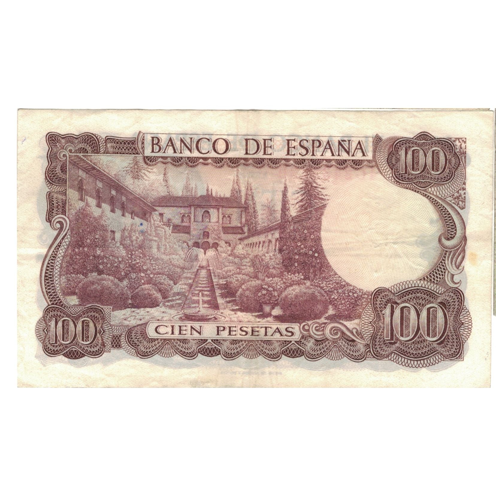 Biljet, Spanje, 100 Pesetas, 1970-1971, 1970-11-17, KM:152a, TTB