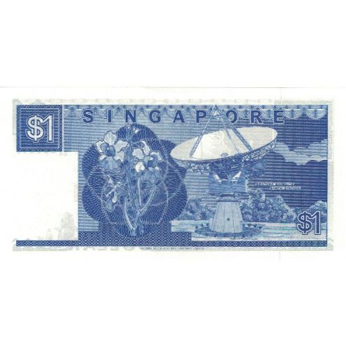 Banconote, Singapore, 1 Dollar, Undated (1987), KM:18a, FDS
