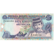 Banknot, BRUNEI, 1 Ringgit, 1994, Undated, KM:13b, UNC(65-70)