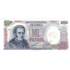 Banknote, Chile, 1000 Escudos, KM:146, UNC(65-70)