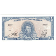 Banknote, Chile, 1/2 Escudo, KM:134b, UNC(65-70)