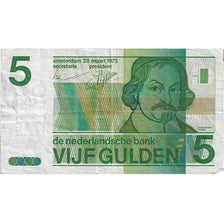 Biljet, Nederland, 5 Gulden, 1973, 1973-03-28, TTB