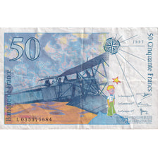 France, 50 Francs, St Exupéry, 1997, L035375684, EF(40-45), Fayette:73.4
