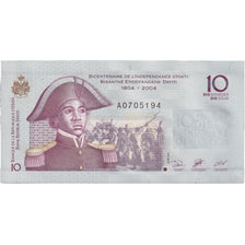 Banknote, Haiti, 10 Gourdes, 2004, KM:272a, UNC(63)