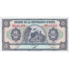 Banknote, Haiti, 2 Gourdes, 1992, KM:260a, UNC(65-70)