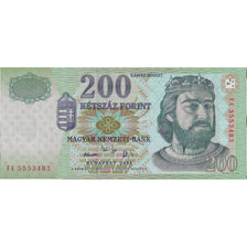 Banknote, Hungary, 200 Forint, 2005, 2005, KM:187e, UNC(65-70)