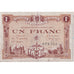 France, 1 Franc, Nevers, 1920, 078751, EF(40-45)