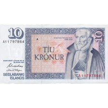 Banknote, Iceland, 10 Kronur, 1961, 1961-03-29, KM:48a, UNC(65-70)