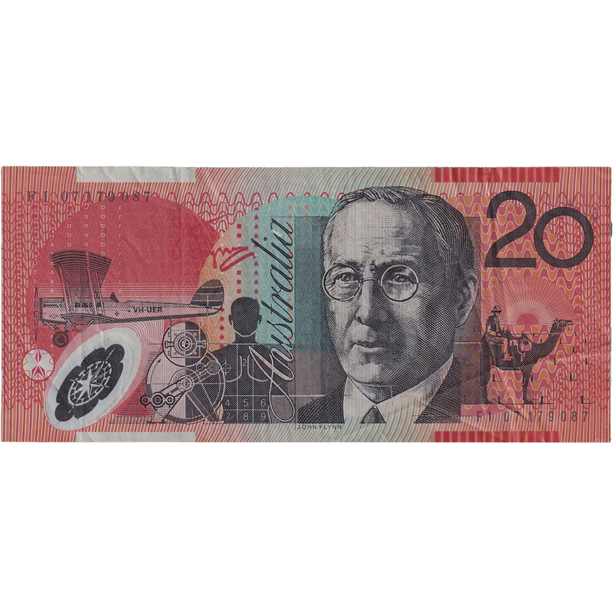 Australia, 20 Dollars, 1994-2001, KM:53b, EF(40-45)