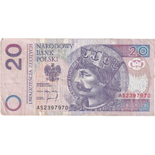 Banknote, Poland, 20 Zlotych, 1994, 1994-03-25, KM:174a, EF(40-45)
