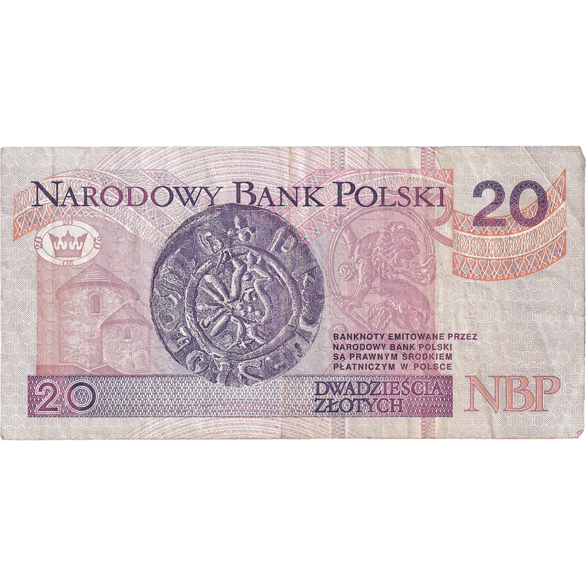 Banknote, Poland, 20 Zlotych, 1994, 1994-03-25, KM:174a, EF(40-45)