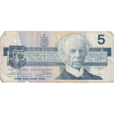 Geldschein, Kanada, 5 Dollars, 1986, Undated, KM:95a2, S