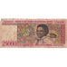 Banknote, Madagascar, 25,000 Francs = 5000 Ariary, KM:82, VG(8-10)