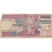 Nota, Turquia, 1,000,000 Lira, L.1970, KM:213, G(4-6)